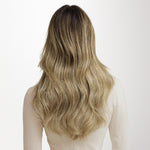 Chocolate Brown to Dirty Blonde (4/18) Tape-Ins 50g – 100% Remy Human Hair.