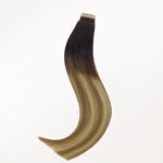 Dirty Blonde Omber (2/6/18) Tape-Ins 50g – 100% Remy Human Hair.