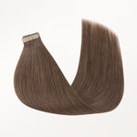 Ash Brown (5) Tape-Ins 50g – 100% Remy Human Hair.