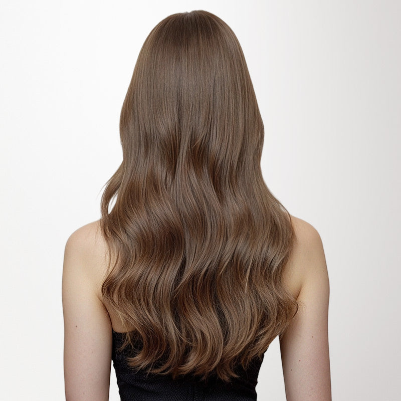 Ash Brown (5) Tape-Ins 50g – 100% Remy Human Hair.