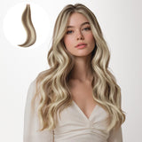 Tape-Ins Hair Extensions Highlights – 100% Remy Human Hair.