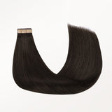 Dark Brown (2) Tape-Ins 50g – 100% Remy Human Hair.