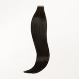 Dark Brown (2) Tape-Ins 50g – 100% Remy Human Hair.