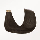 Light Brown (2A) Tape-Ins 50g – 100% Remy Human Hair.