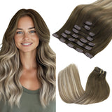 Clip in Hair Extensions 150g