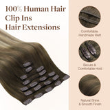 Clip in Hair Extensions 150g