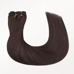 Light Brown (2A) Classic Clip-Ins (150g-170g) – 100% Remy Human Hair.