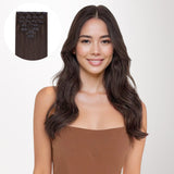 Light Brown (2A) Classic Clip-Ins (150g-170g) – 100% Remy Human Hair.