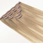 Natural Blonde Balayage (18ET90A) Classic Clip-Ins (150g-170g) – 100% Remy Human Hair.