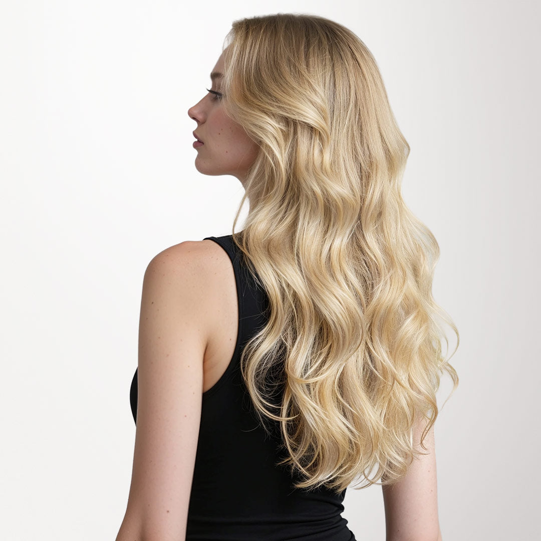 Natural Blonde Balayage (18ET90A) Classic Clip-Ins (150g-170g) – 100% Remy Human Hair.