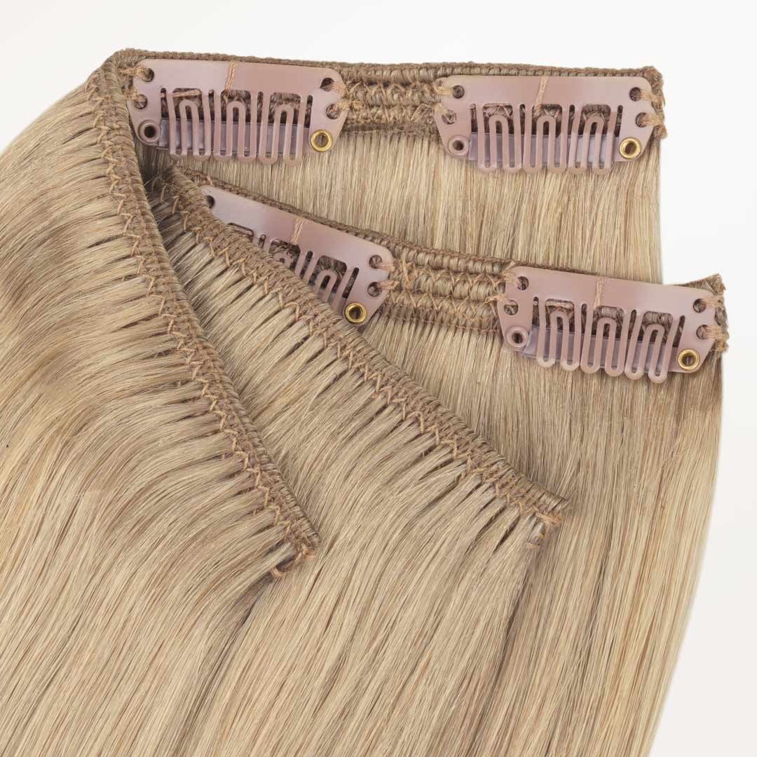 Natural Blonde Balayage (18ET90A) Classic Clip-Ins (150g-170g) – 100% Remy Human Hair.