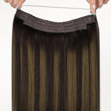 Dark Brown Balayage (2/6/2) Pro & Wire Hair Extension (70g-140g)