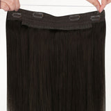 Dark Brown (2) Wire Hair Extensions (70g-110g)