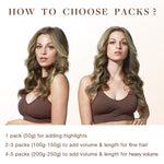 Tape-Ins Hair Extensions – 100% Remy Human Hair.