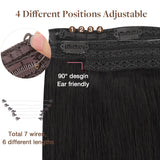 GOO GOO Pro Wire Hair Extension – 100% Remy Human Hair.