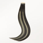 Black to Light Blonde Balayage (1B/16/1B) Tape-Ins 50g – 100% Remy Human Hair.