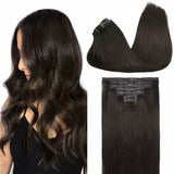 Seamless Clip-Ins – 100% Remy Human Hair.