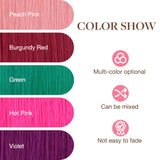 Peach Pink Color Tape-Ins (25g-30g) – 100% Remy Human Hair.