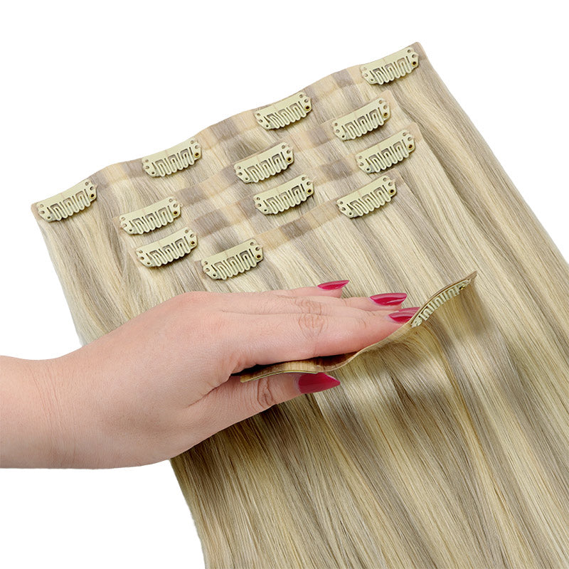 Seamless Clip ins-clearance – 100% Remy Human Hair.