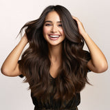Seamless Clip-Ins – 100% Remy Human Hair.