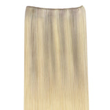 Platinum Blonde Balayage (17/22/60) Sew-In Weft Hair Extensions (80g-110g) – 100% Remy Human Hair.