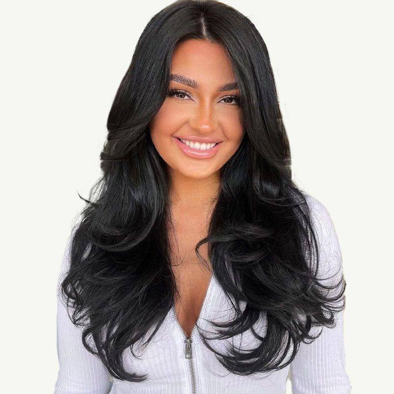 Weft Hair Extensions – 100% Remy Human Hair.