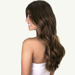 Dark Brown Balayage (2/6/2) Sew-In Weft Hair Extensions (80g-110g) – 100% Remy Human Hair.