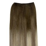 Bleach Blonde Balayage (3/8/613) Sew-In Weft Hair Extensions (80g-110g) – 100% Remy Human Hair.