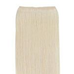 Platinum Blonde (60A) Sew-In Weft Hair Extensions (80g-110g) – 100% Remy Human Hair.