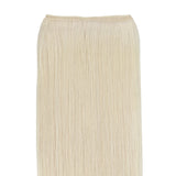 Platinum Blonde (60A) Sew-In Weft Hair Extensions (80g-110g) – 100% Remy Human Hair.
