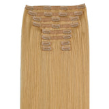 Double Drawn Clip in Hair Extensions 160g-sale