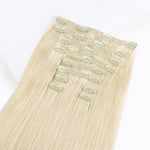 Double Drawn Clip in Hair Extensions 160g-sale – 100% Remy Human Hair.