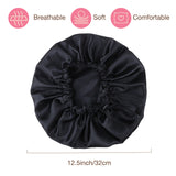 Double-side Satin Sleep Bonnet – 100% Remy Human Hair.