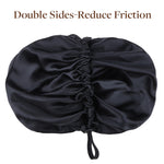 Double-side Satin Sleep Bonnet – 100% Remy Human Hair.