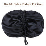 Double-side Satin Sleep Bonnet – 100% Remy Human Hair.