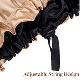 Double-side Satin Sleep Bonnet – 100% Remy Human Hair.