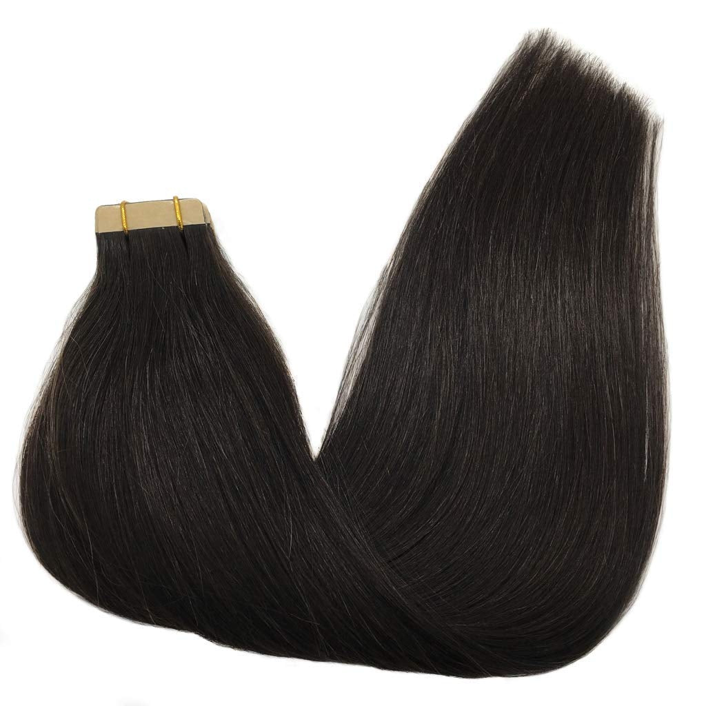 Tape-Ins Hair Extensions – 100% Remy Human Hair.