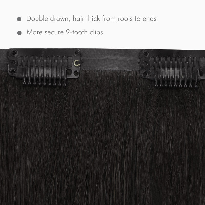 Seamless Clip ins-clearance – 100% Remy Human Hair.