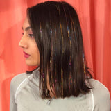 Hair Tinsel Clip In – 100% Remy Human Hair.