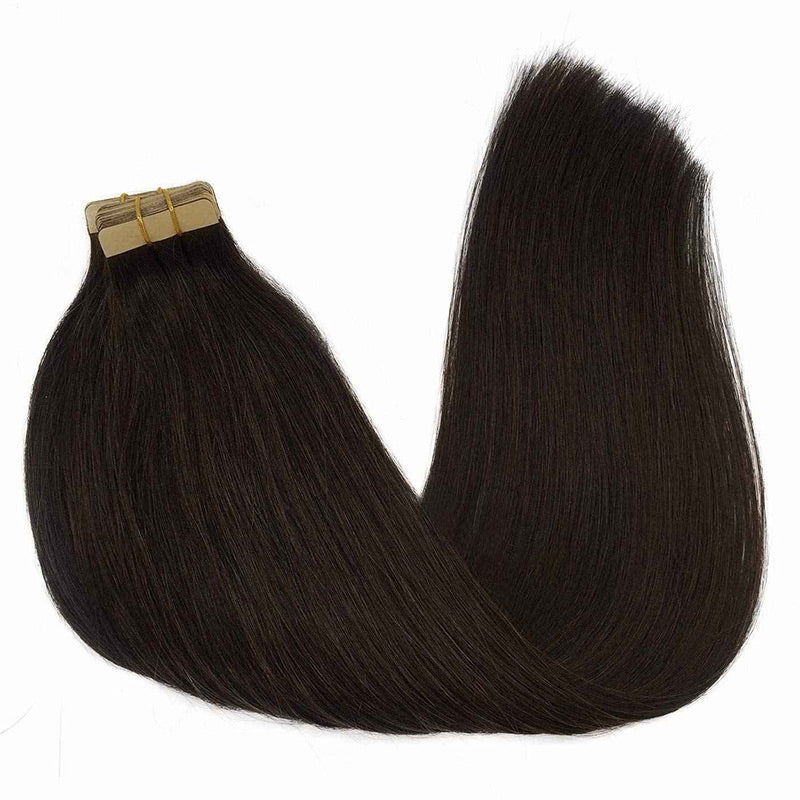 Tape-In Hair Extensions – 100% Remy Human Hair.
