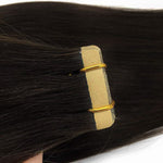 Tape-In Hair Extensions – 100% Remy Human Hair.