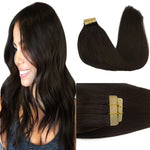 Tape-Ins Hair Extensions – 100% Remy Human Hair.
