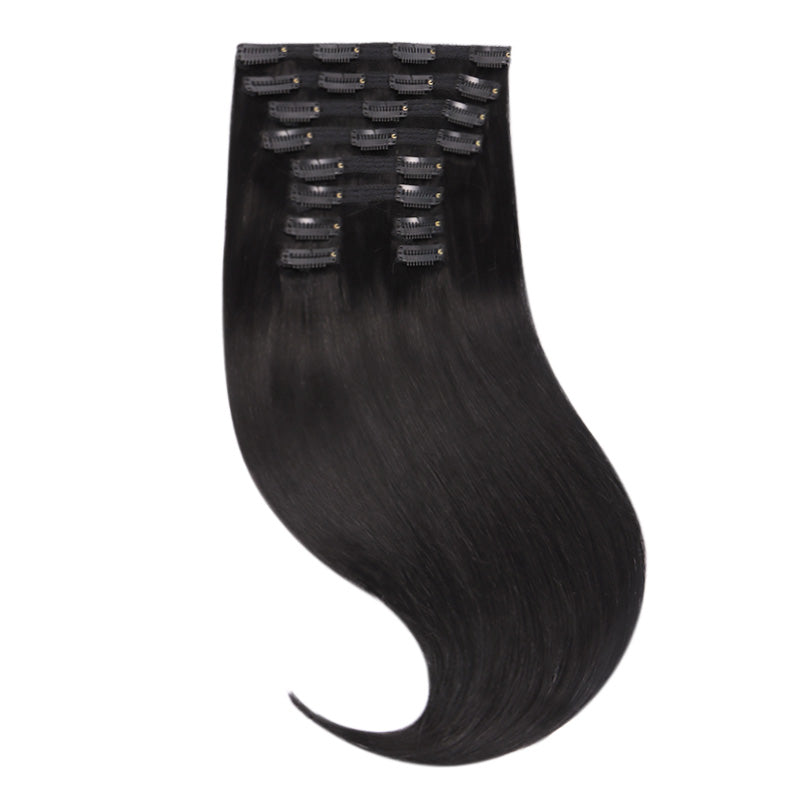 Double Drawn Classic Clip ins – 100% Remy Human Hair.