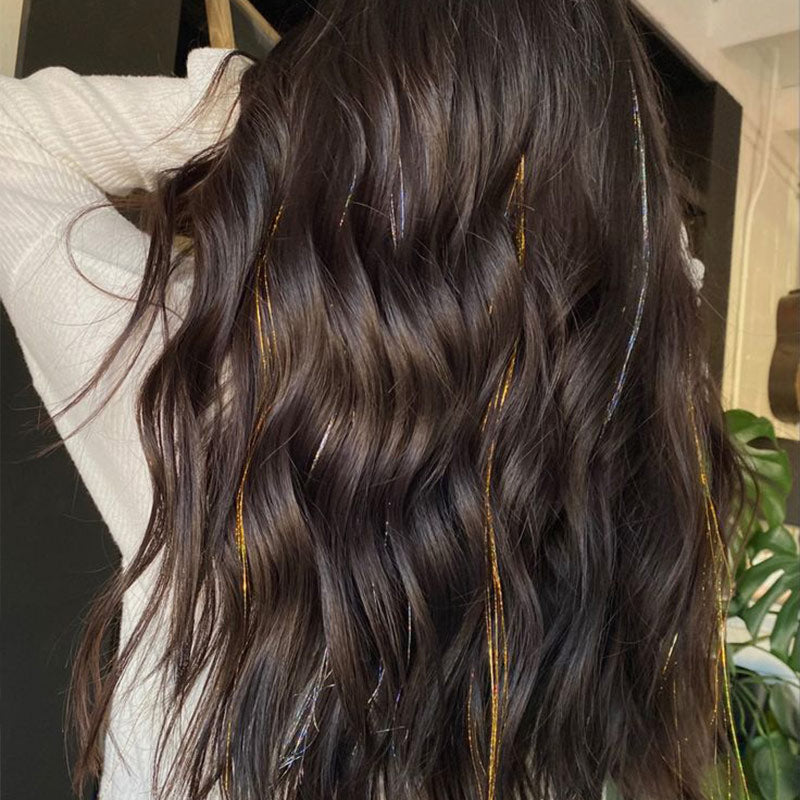 Hair Tinsel Clip In – 100% Remy Human Hair.