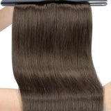 18" Platinum Blonde Balayage (17/22/60) Double Drawn Clip in 160g – 100% Remy Human Hair.