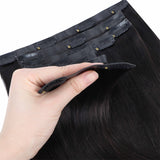 Seamless Clip-Ins – 100% Remy Human Hair.