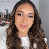 GOO GOO HALO Double Drawn Clip in Hair Extensions 160g – 100% Remy Human Hair.
