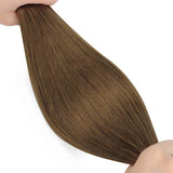 18" Platinum Blonde Balayage (17/22/60) Double Drawn Clip in 160g – 100% Remy Human Hair.