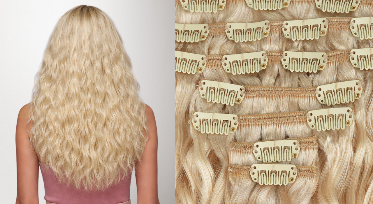 Unleash Your Inner Curl Boss: Meet the Elf Curly Clip-in Hair Extensions!