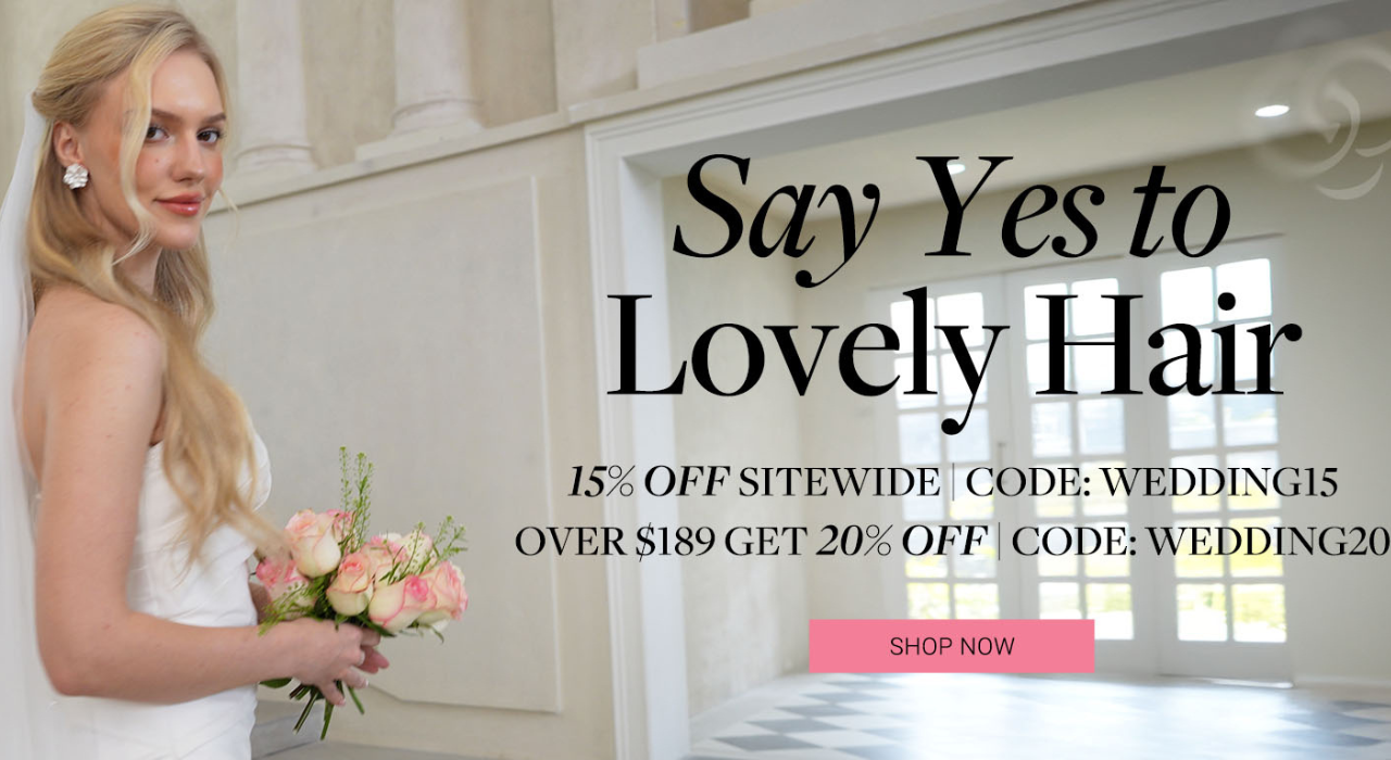 4 Bridal Hairstyles & The Best Hair Extensions to Match Each Look